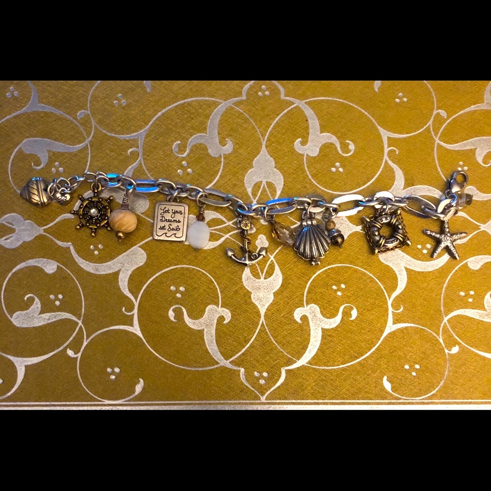 Brighton Nautical Charm Bracelet